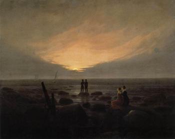 卡斯帕爾 大衛 弗裡德裡希 Moonrise By The Sea 卡斯帕爾 大衛 弗裡德裡希 Moonrise By The Sea